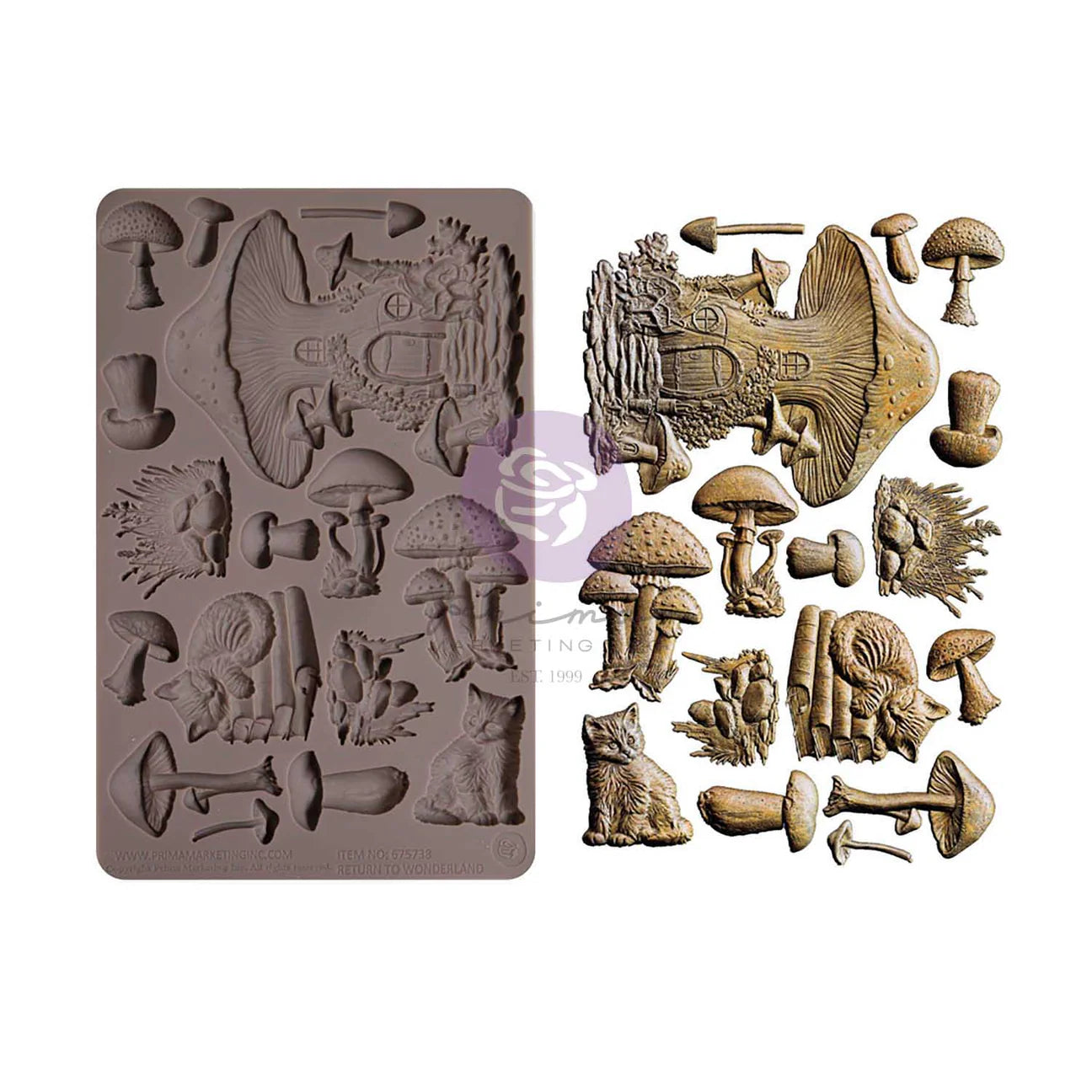 Return To Wonderland Collection Fairlyland Fungi Mould