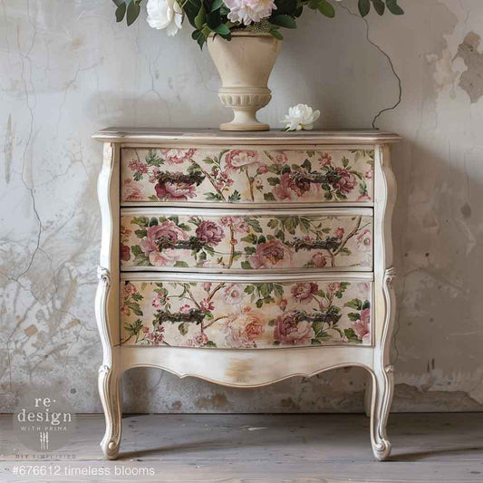 Decoupage Decor Tissue Paper Kacha - Timeless Blooms