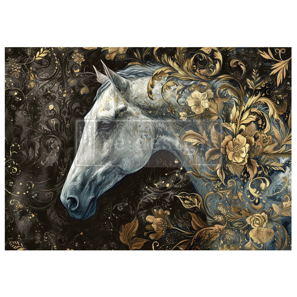 A1 Decoupage Fiber - Majestic Gallop