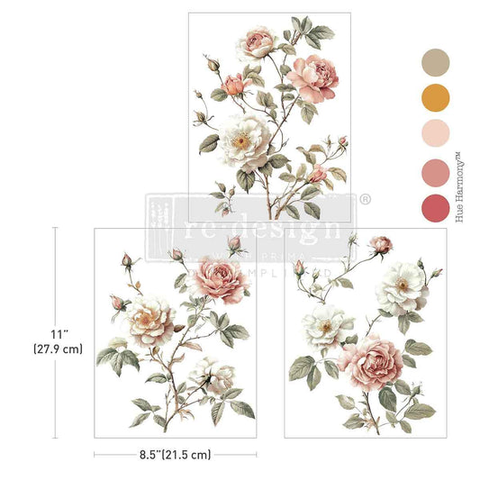 Middy Transfers® - Creamy Blush Blooms