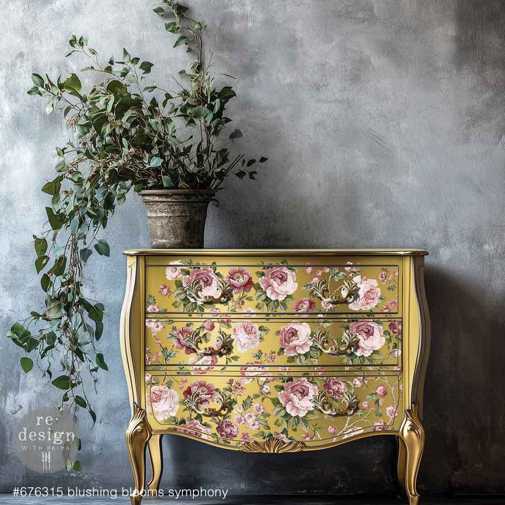 Decor Transfers® Kacha - Blushing Blooms Symphony