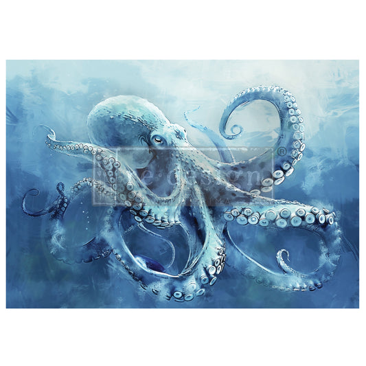 A1 Decoupage Fiber - Deep Sea Dancer