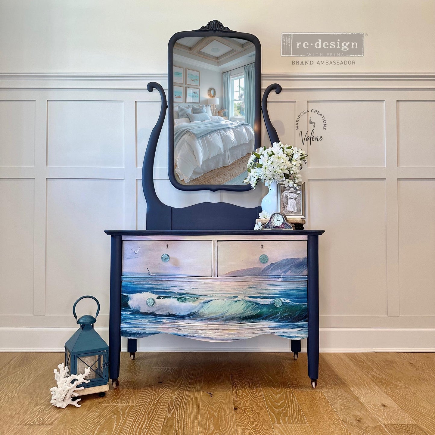 A1 Decoupage Fiber - Tranquil Tides