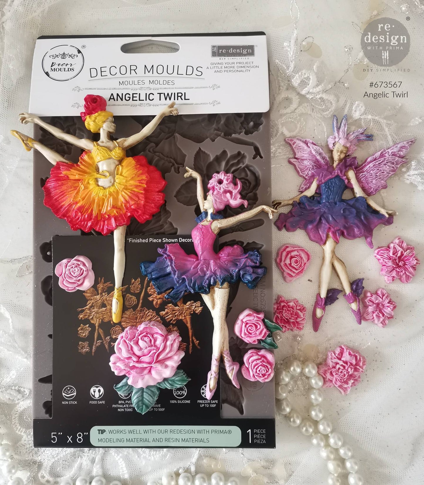 Decor Moulds®- Angelic Twirl