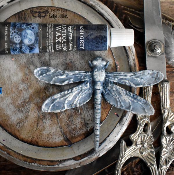 ART ALCHEMY – ANTIQUING WAX – ASH GREY – 1 TUBE, 0.68 FL OZ (20 ML)