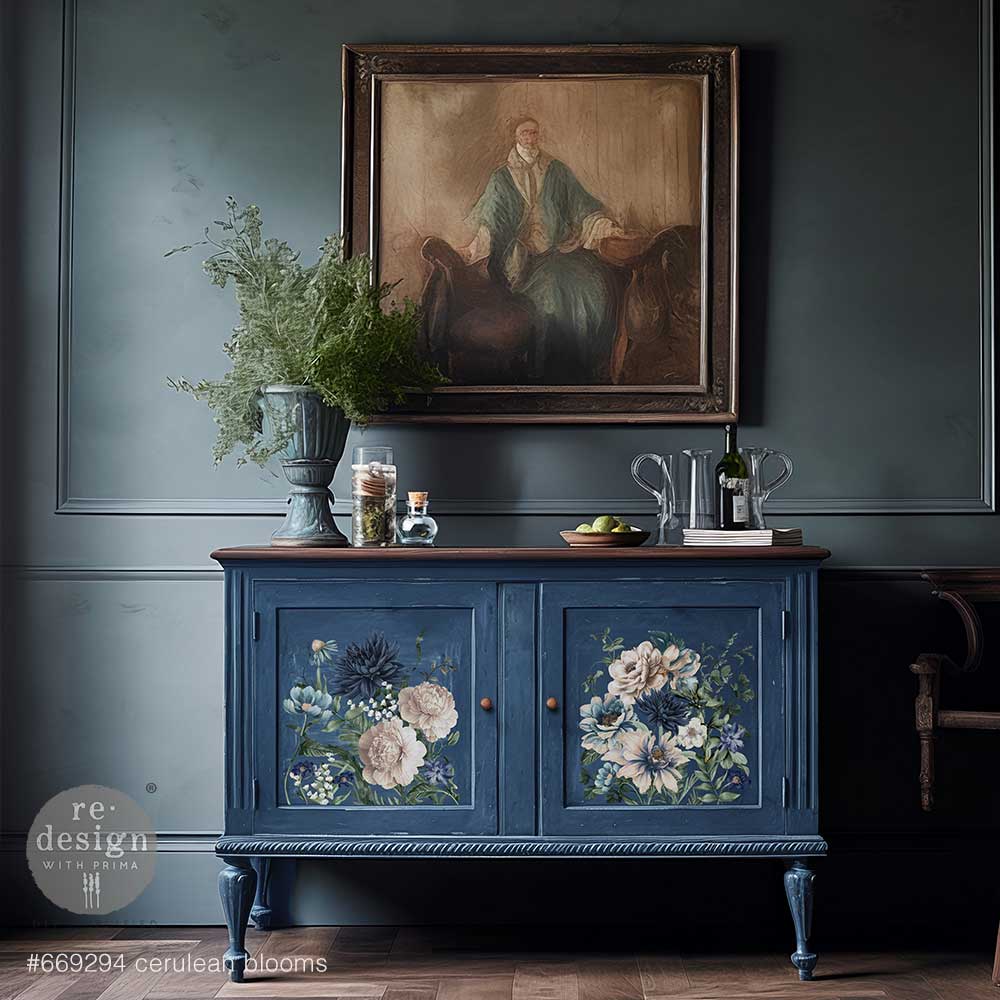 Maxi Transfers™ - Cerulean Blooms