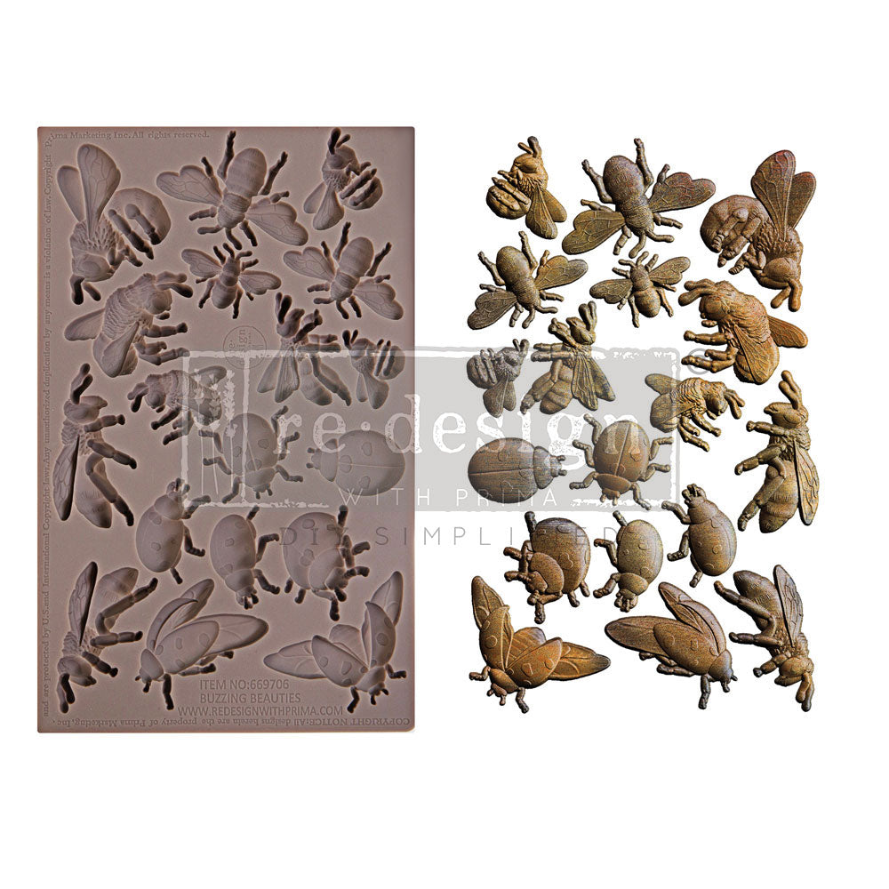 Decor Moulds® - Pastels Artistry "Buzzing Beauties"