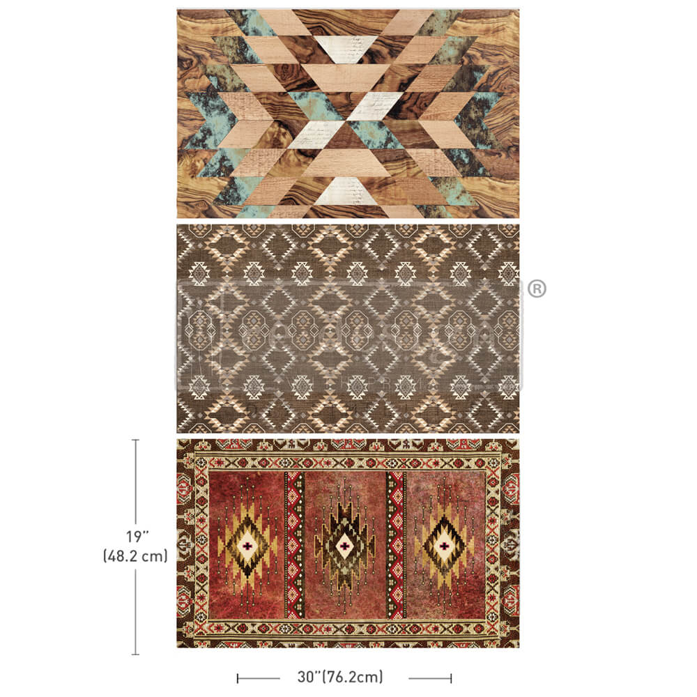 Western Whimsy decoupage Tissue Pack