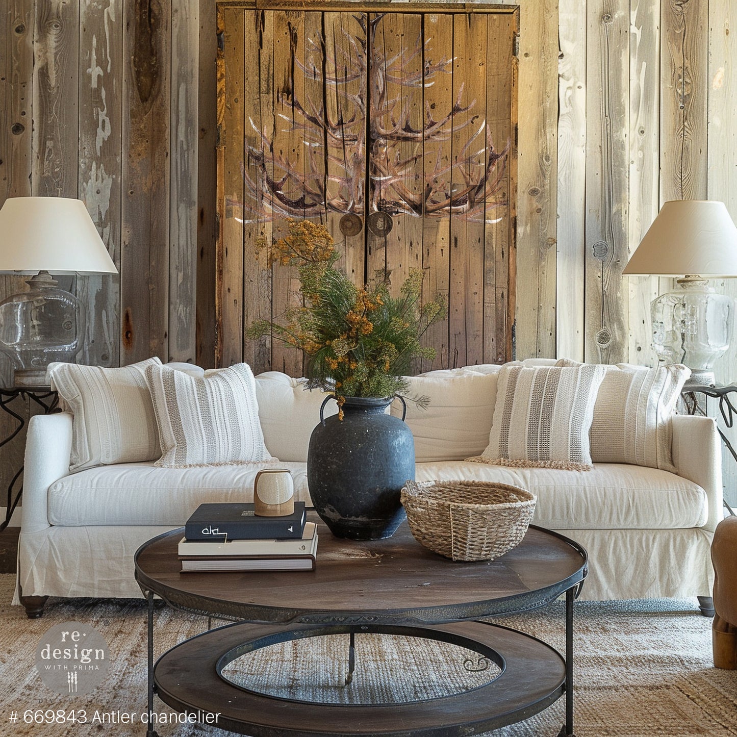 Decor Transfers® - Antler Chandelier