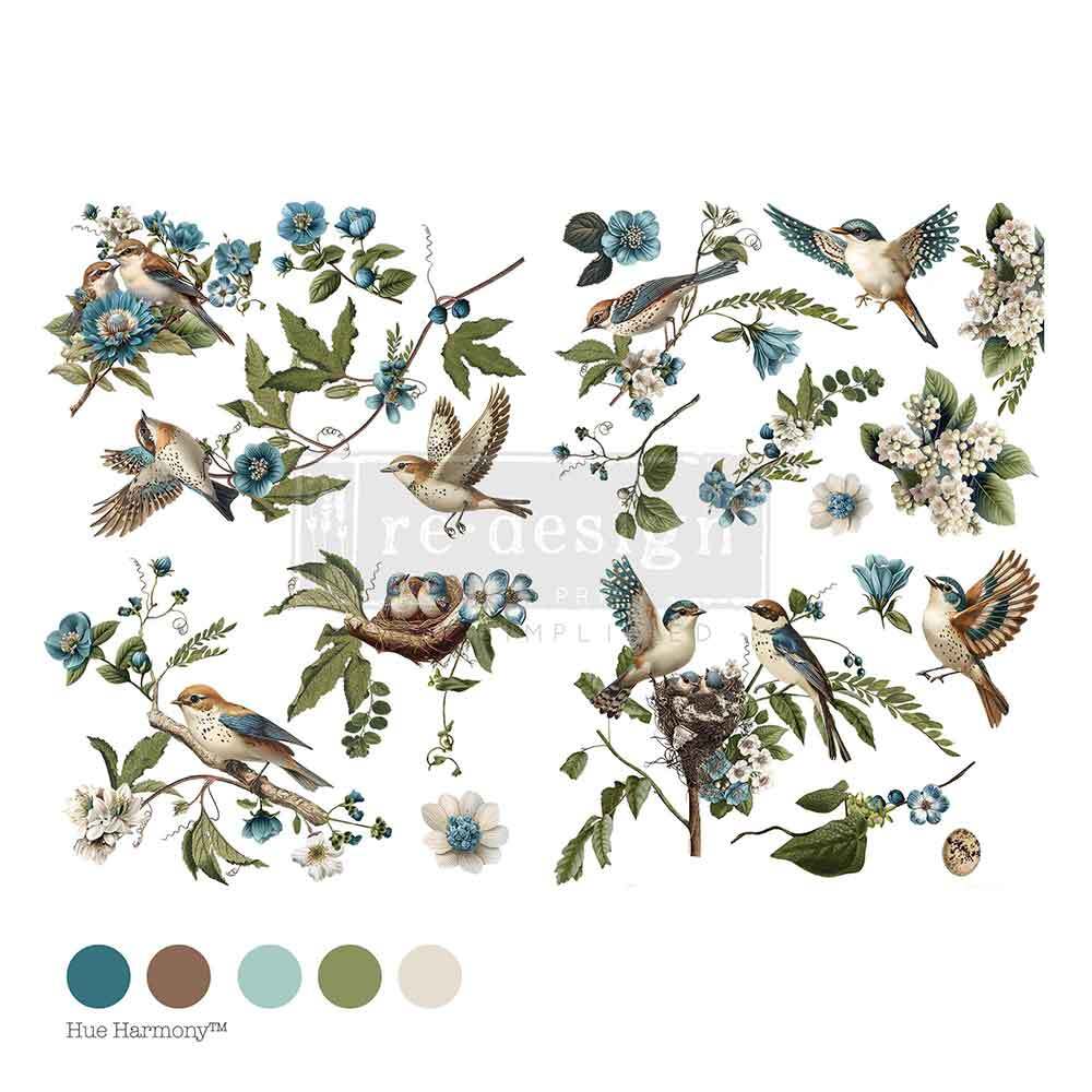 Decor Transfers® - Aviary Elegance