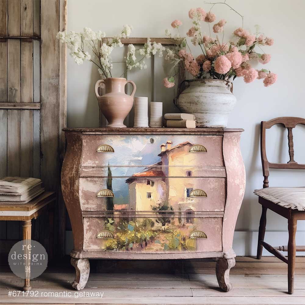 Romantic Getaway 3 pack decoupage paper *PREORDER SHIPS WEEK OF 2/5