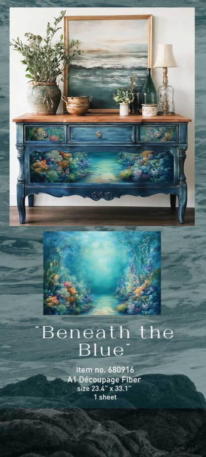 A1 Decoupage Fiber - Beneath The Blue