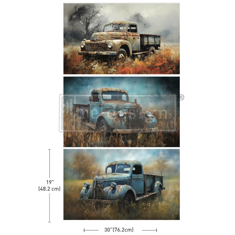Wheels Of Time Tissue Paper Pack of 3