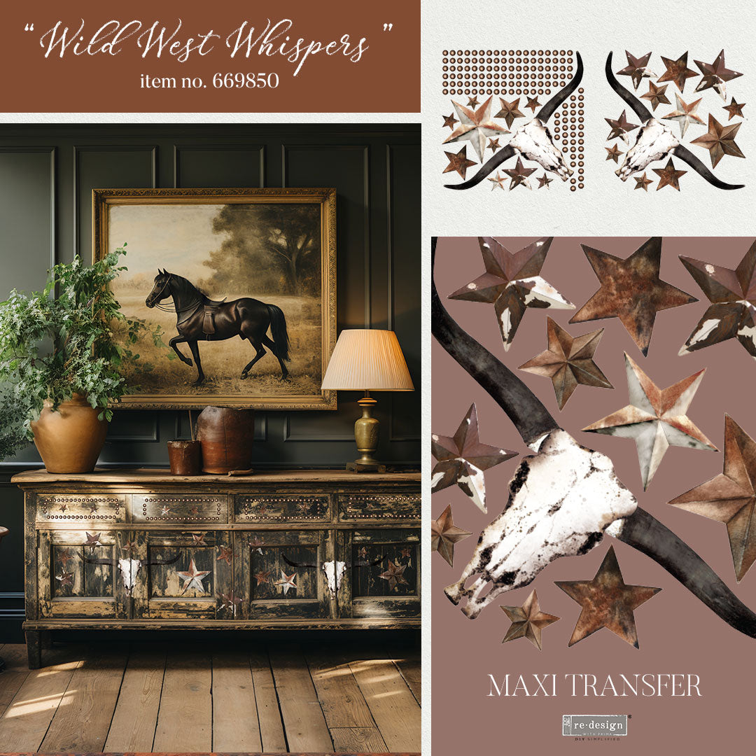 Maxi Transfers™ - Wild West Whispers