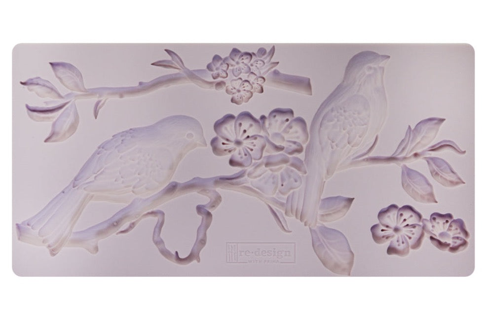 Blossoming Spring - Decor Mould - Redesign with Prima