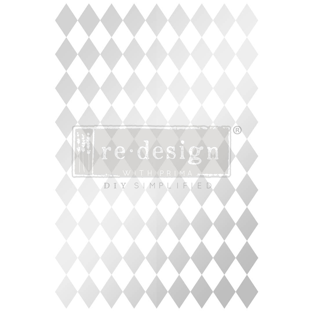 Silver Harlequin - Redesign Decor Transfer