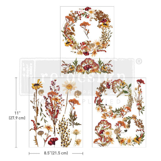 Dried Wildflowers - Middy Transfer - Redesign with Prima