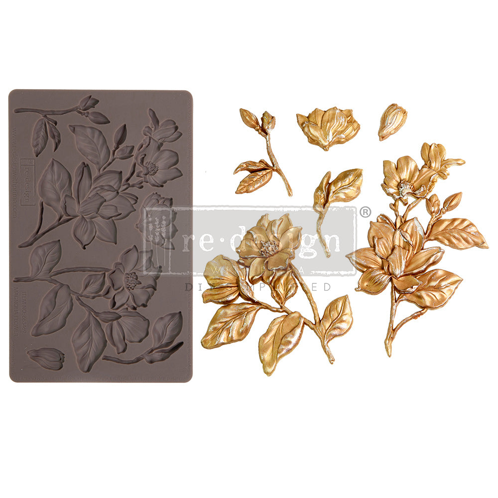 Magnolia Blooms - Decor Mould