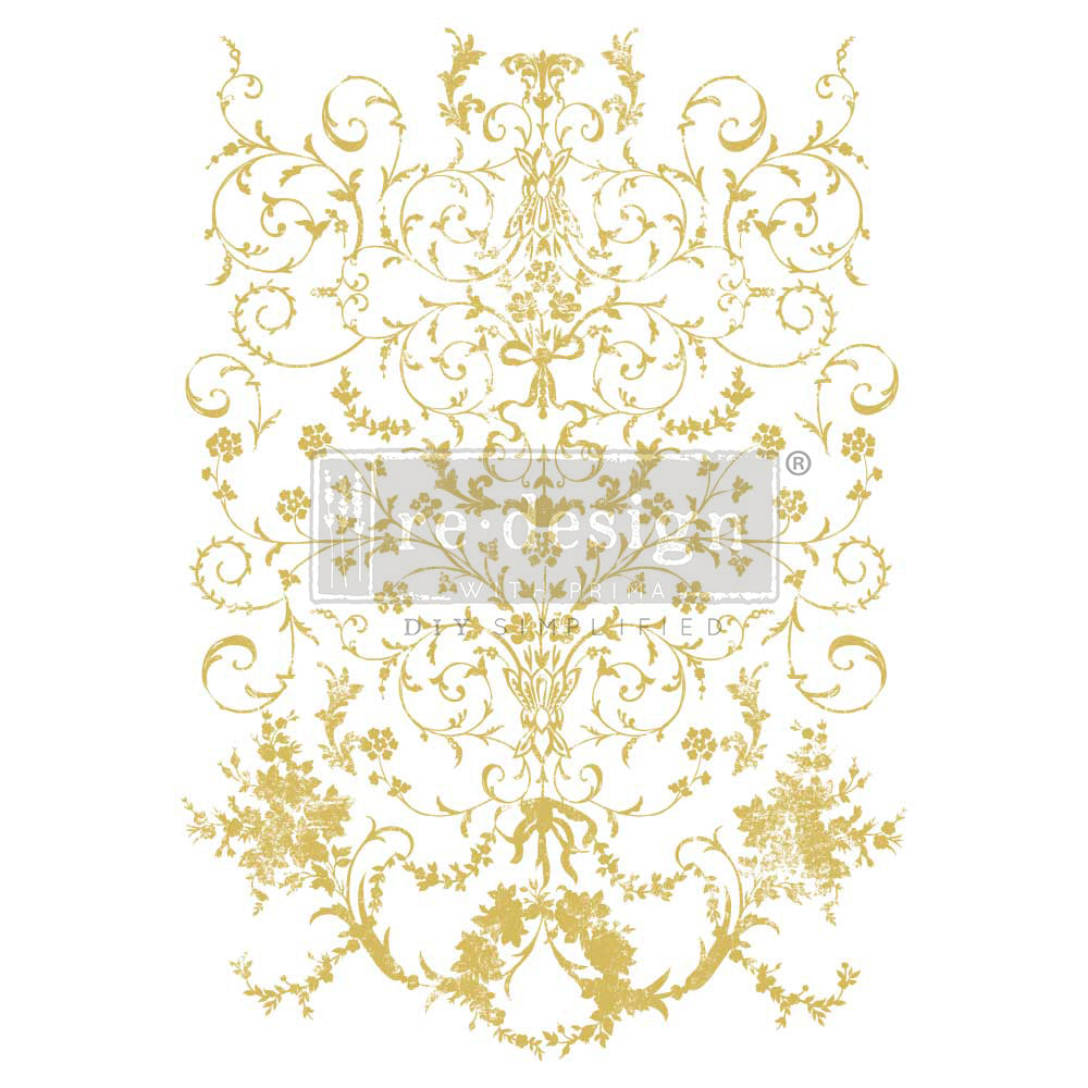 Manor Swirls - Kacha Decor Transfer - Redesign with Prima