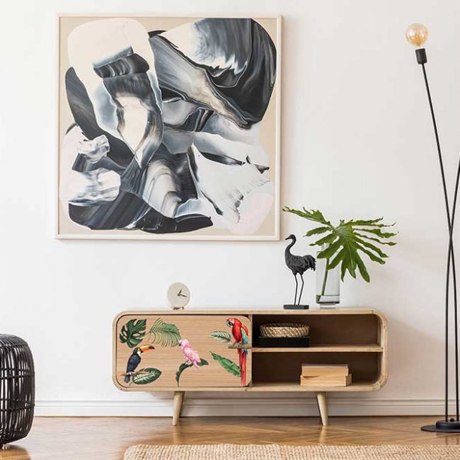 Tropical Birds - Redesign Small Transfer