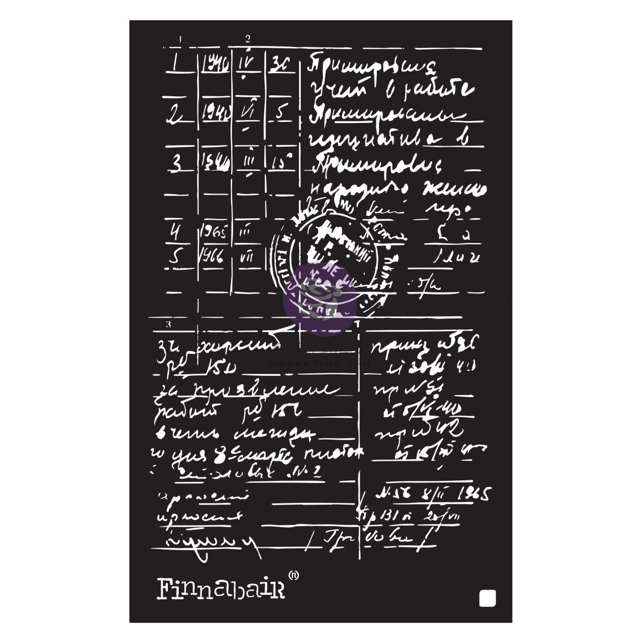 Documented - Finnabair Stencil