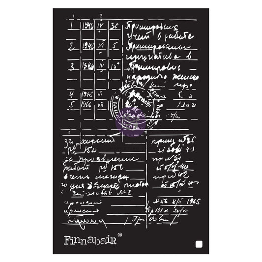 Documented - Finnabair Stencil