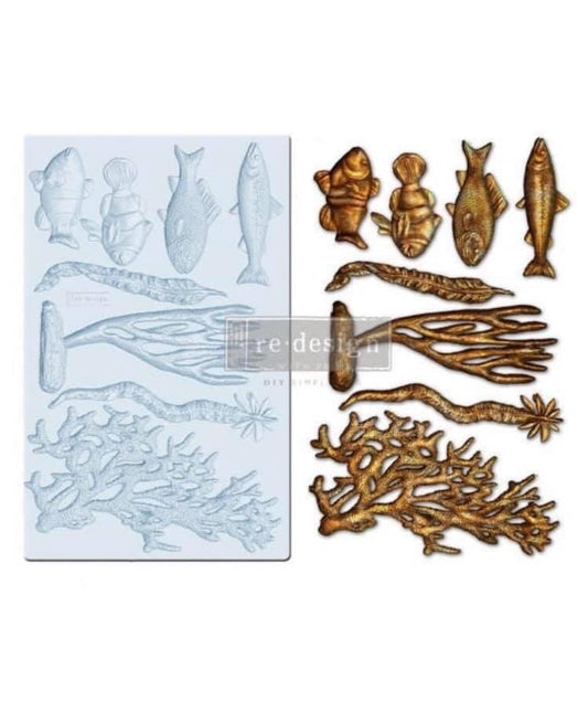 Coral Reef - Decor Mould - Redesign with Prima