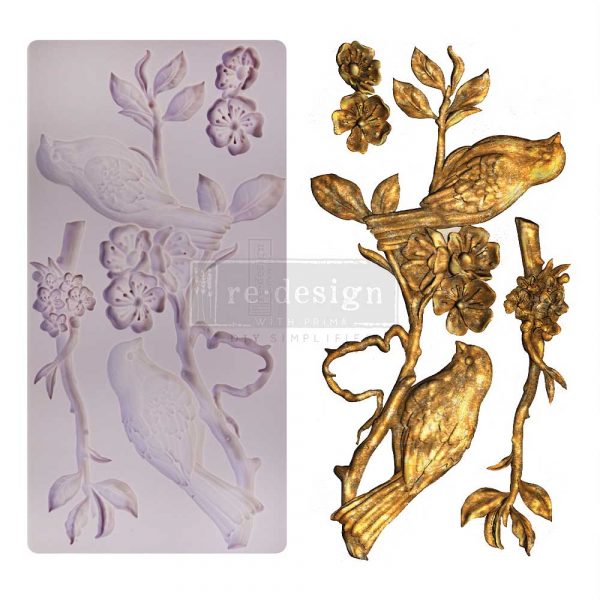 Blossoming Spring - Decor Mould - Redesign with Prima
