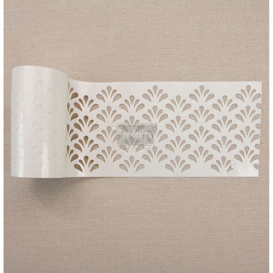 Eastern Fountain - Stick & Style Stencil - Redesign with Prima