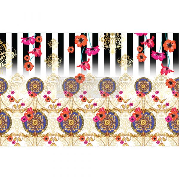 Fashion & Flora - CeCe Decoupage Paper - Redesign with Prima