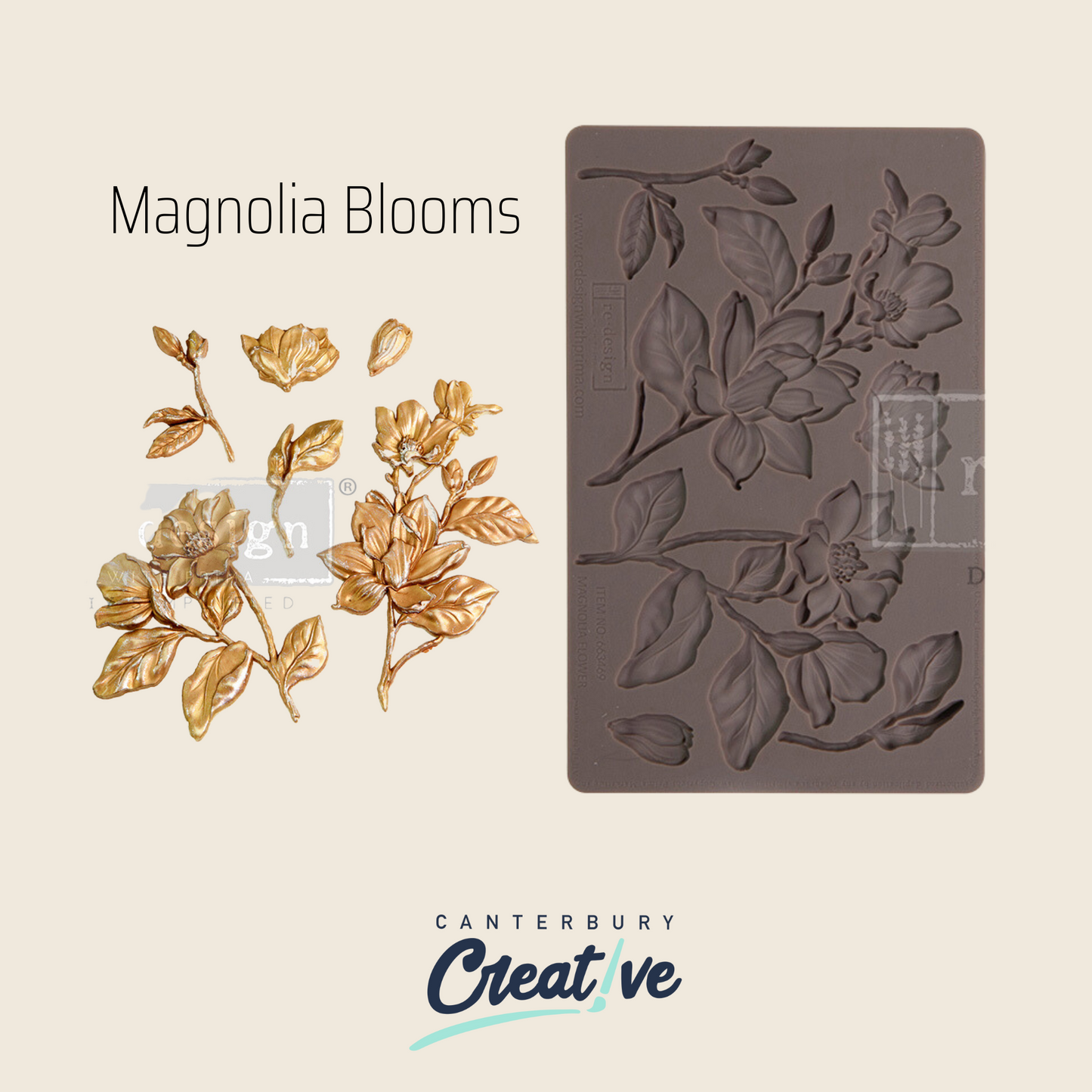 Magnolia Blooms - Decor Mould