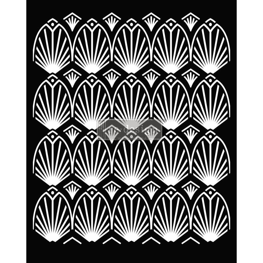 Art Deco - Decor Stencil - Redesign with Prima