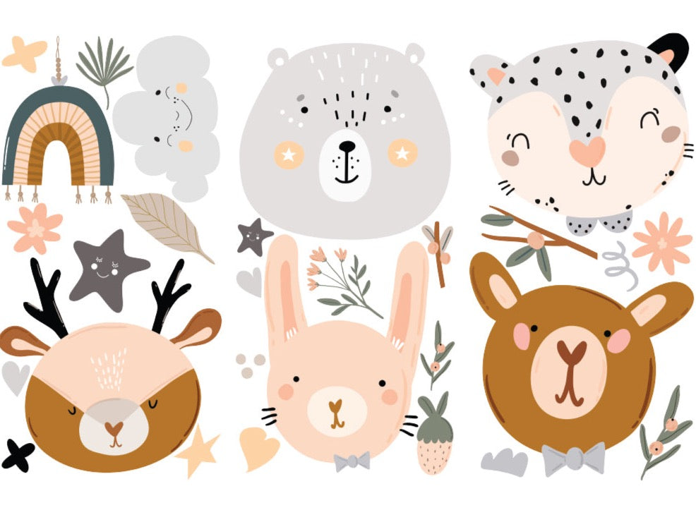 Boho Critter - Mini Transfer - Redesign with Prima