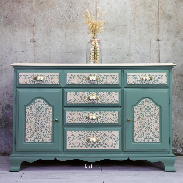 Eastern Abstract - CeCe Decor Stencil - Redesign with Prima