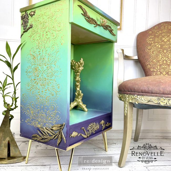 Eastern Abstract - CeCe Decor Stencil - Redesign with Prima
