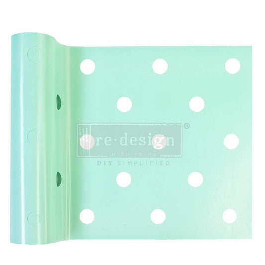 Mini Dots - Stick & Style Stencil - Redesign with Prima