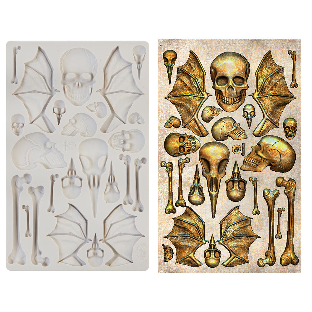 Wings and Bones - Finnabair Decor Mould