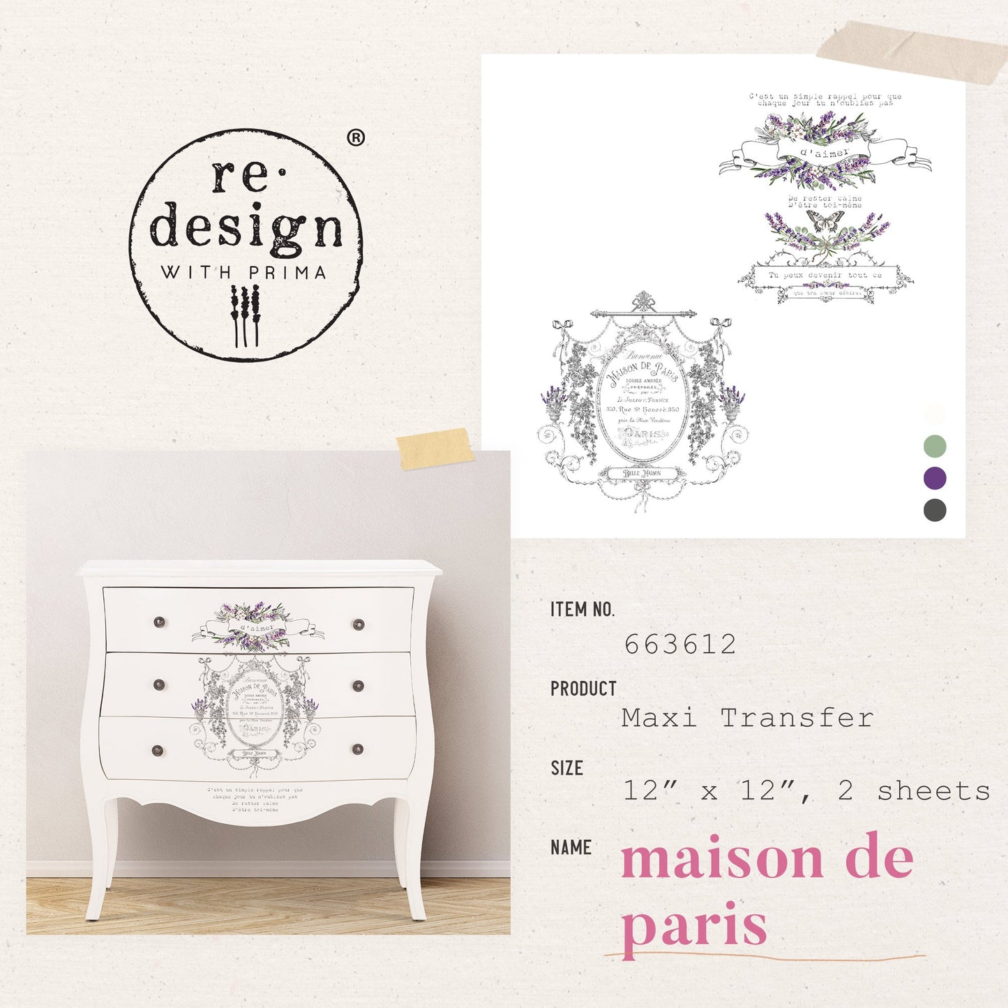 Maison De Paris - Maxi Transfer