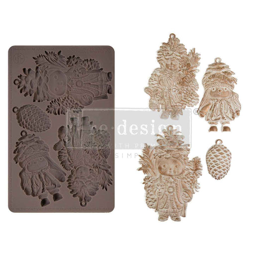 Decor Moulds® - Pinecone Dolls