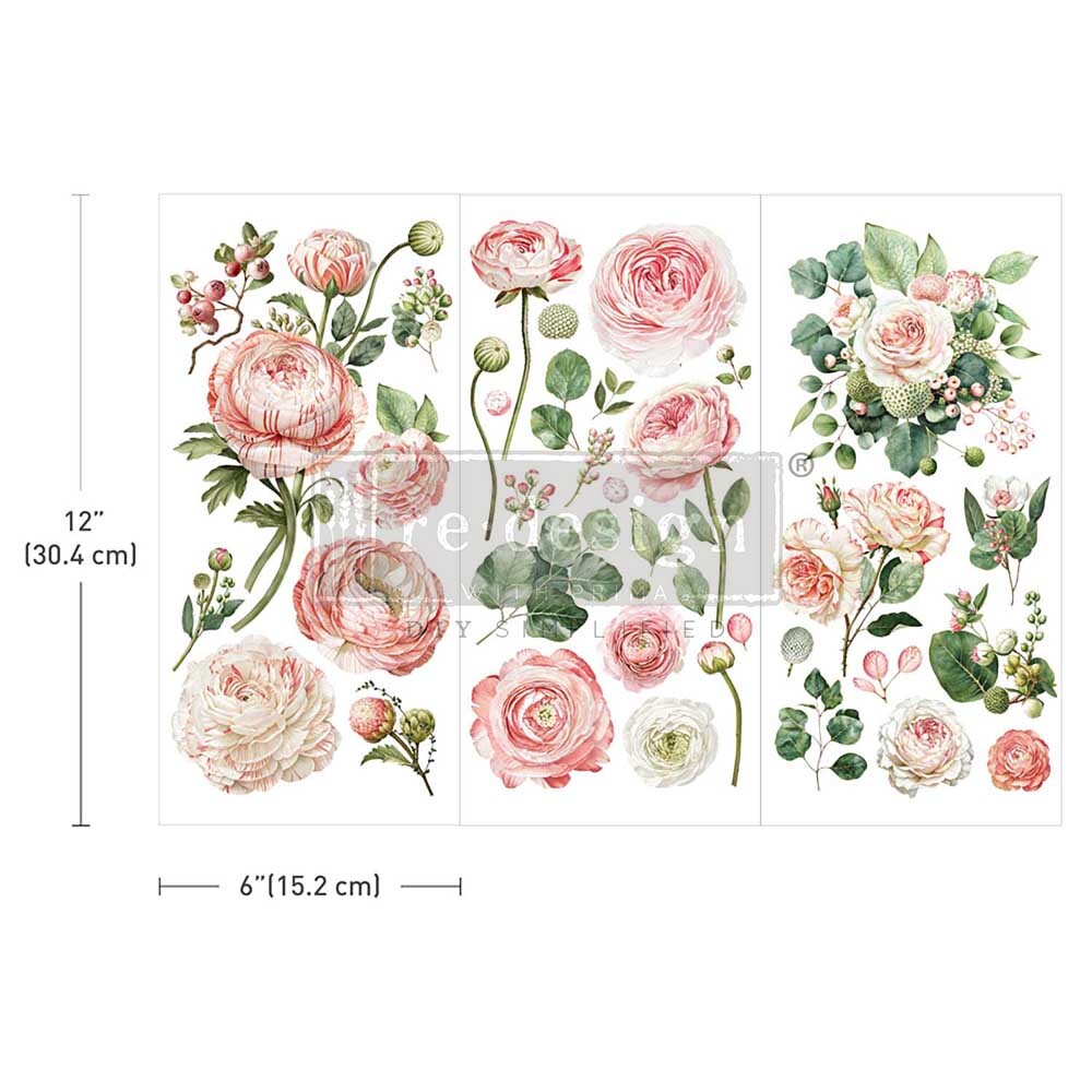 Small Transfers - Blushing Blooms