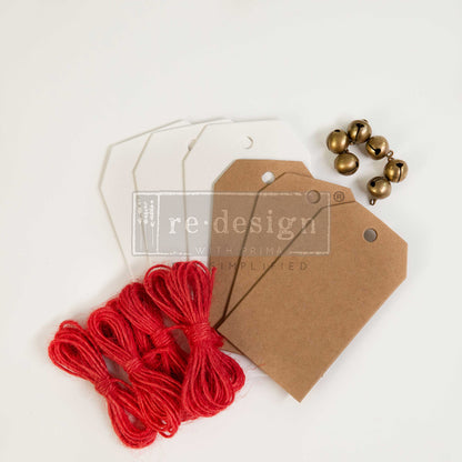 Christmas Chipboard Tags