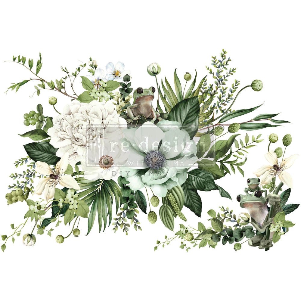 Decor Transfers® - Froggy Meadow Greens