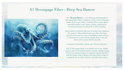 A1 Decoupage Fiber - Deep Sea Dancer