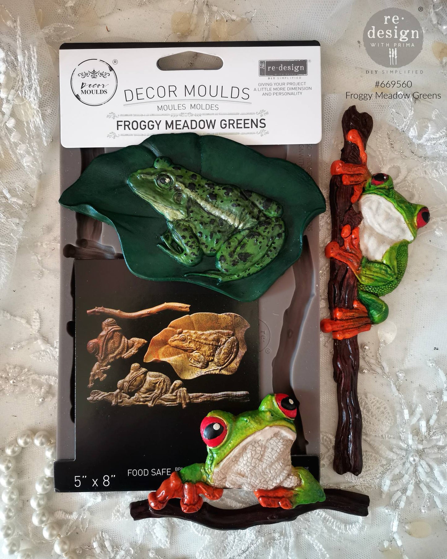 Decor Moulds® - Froggy Meadow Greens