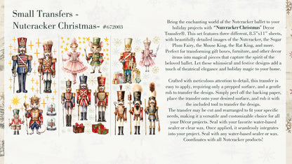 Small Transfers - Nutcracker Christmas