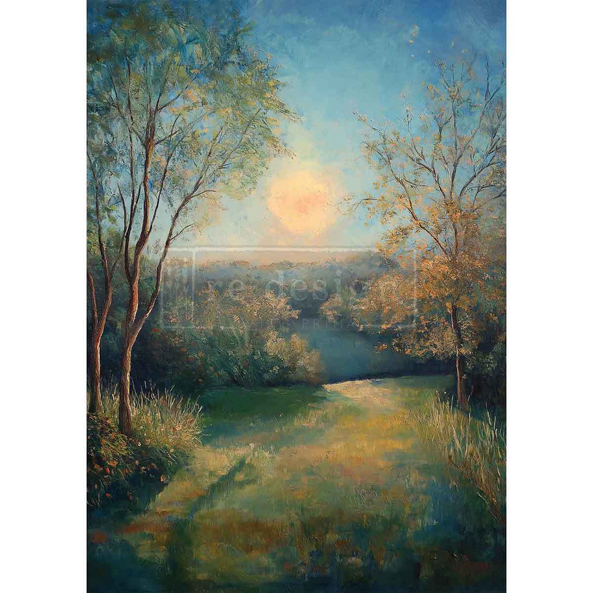 A3 Decoupage Fiber - Cozy Countryside