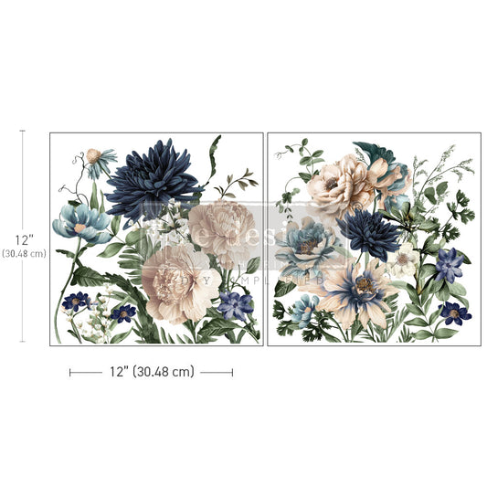Maxi Transfers™ -  Cerulean Blooms