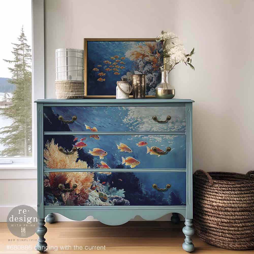 Dancing with the Current double delight set decoupage paper