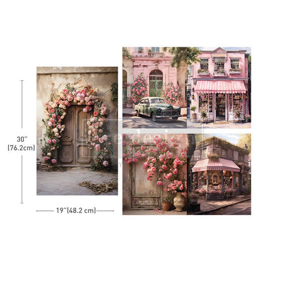 Blush Blossom Boulevard 3 pack decoupage paper *PREORDER SHIPS WEEK OF 2/5