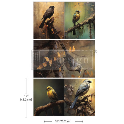 Avian Dreamscape Tissue Paper Pack of 3